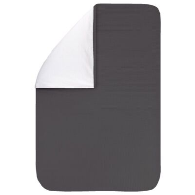 dekbedovertrek Pique antra 60x80