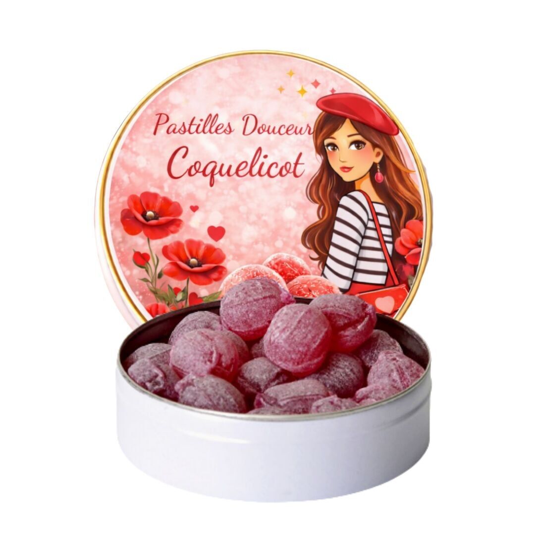 Handmade Sweets | Poppy Flavor | 45g Box | LOVE Edition