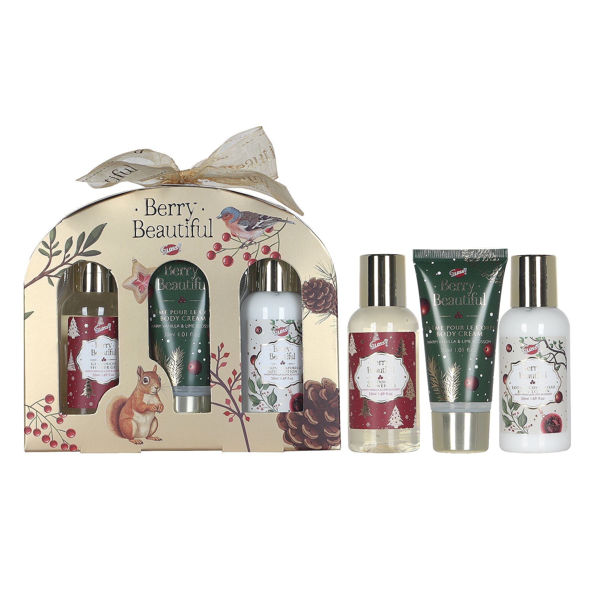 Berry Beautiful - Berry Beautiful Trio Bath Gift Set