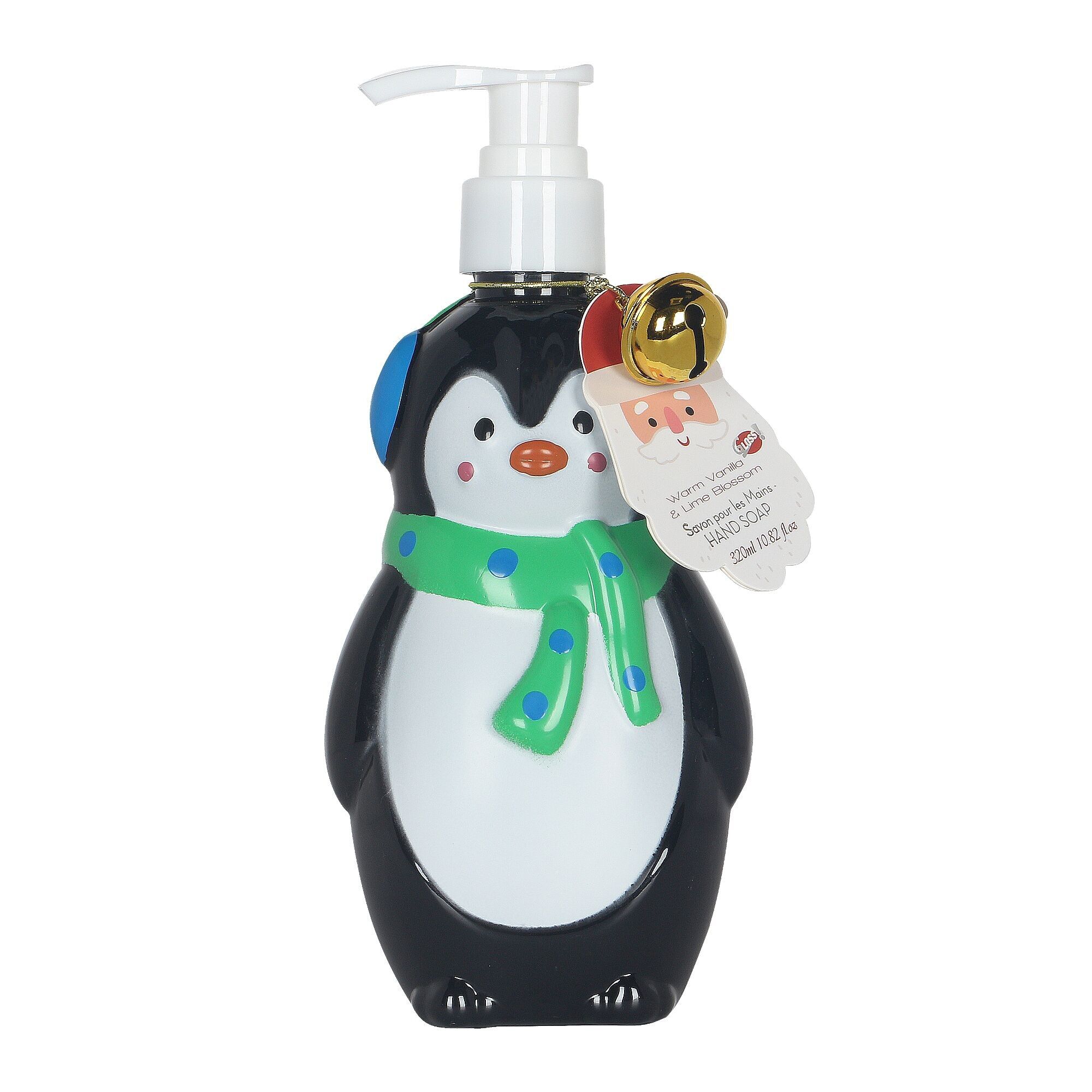 Happy Holidays - 320ml Savon pour les Mains Pingouin  Hello Winter