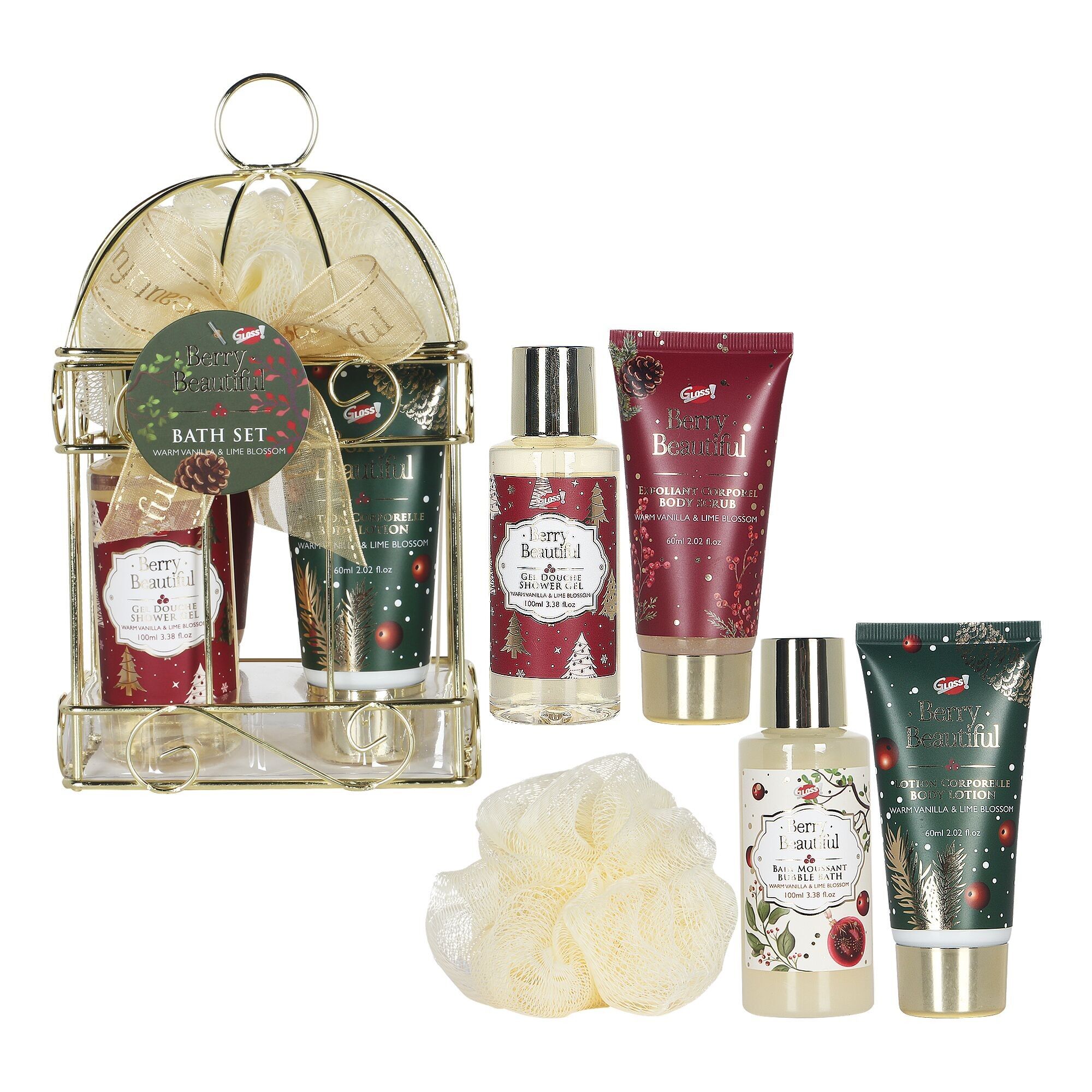 Berry Beautiful - Metal Bath Cage