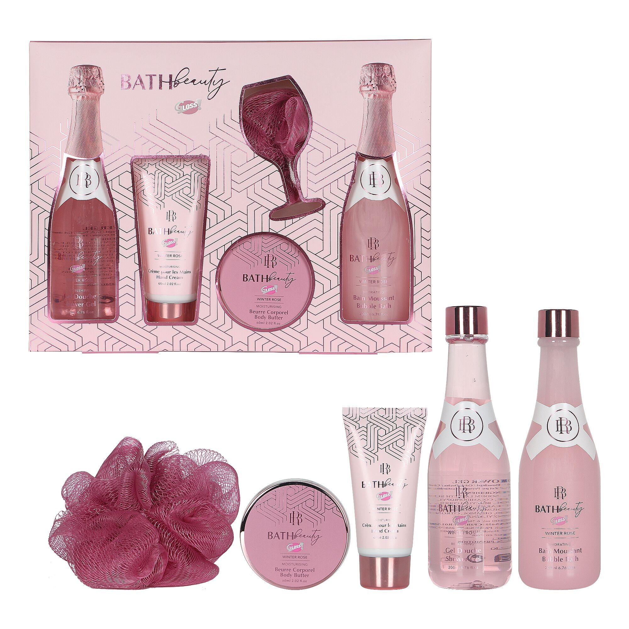 Winter Rose - Festive Bath Gift Set