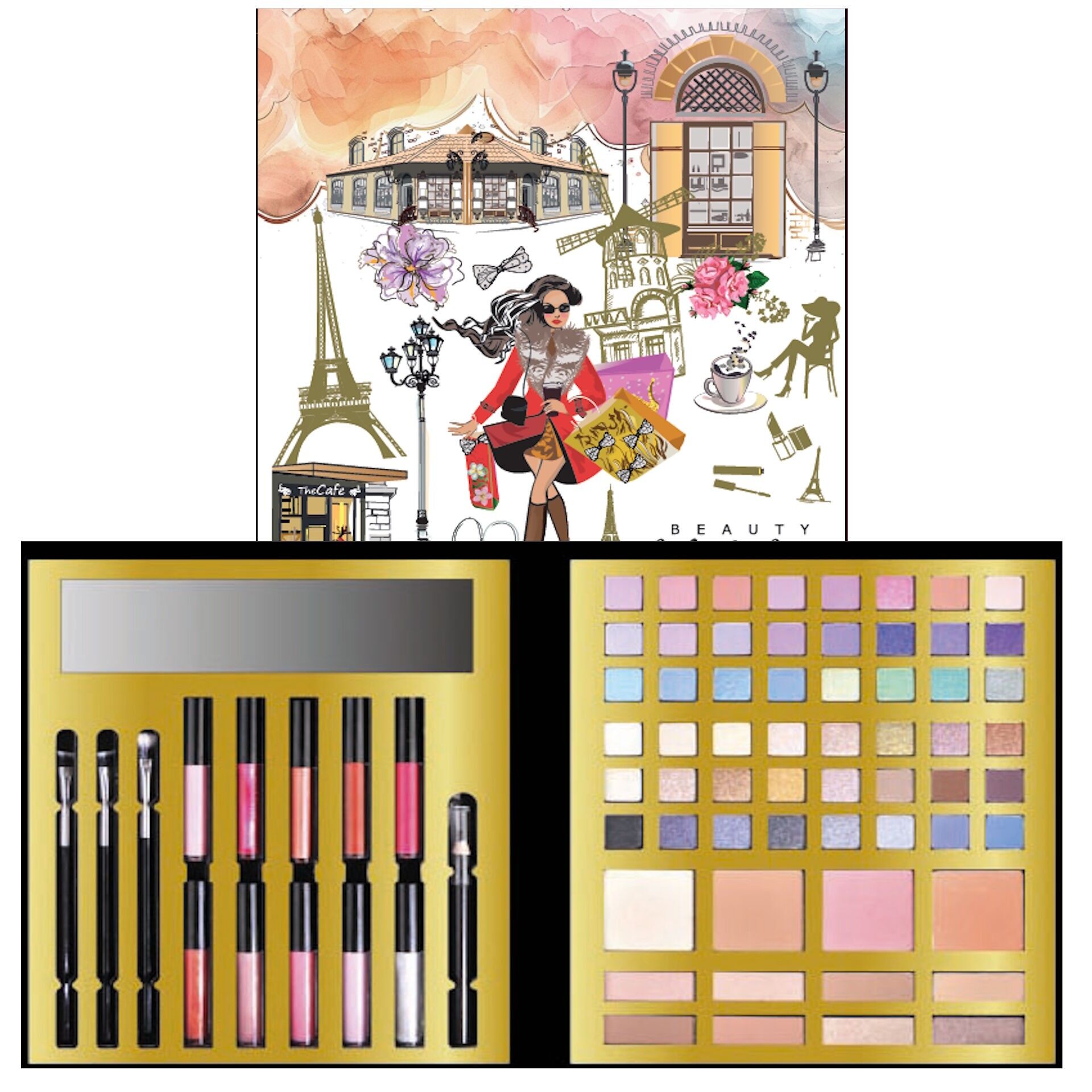 PARIS FASHIONISTA BOOK MAKEUP