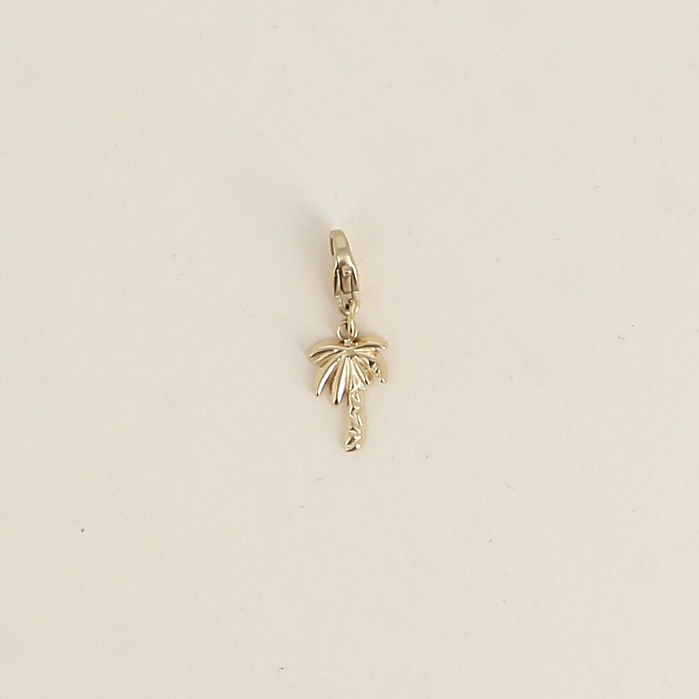 Charm - palmier - lot de 3 pcs