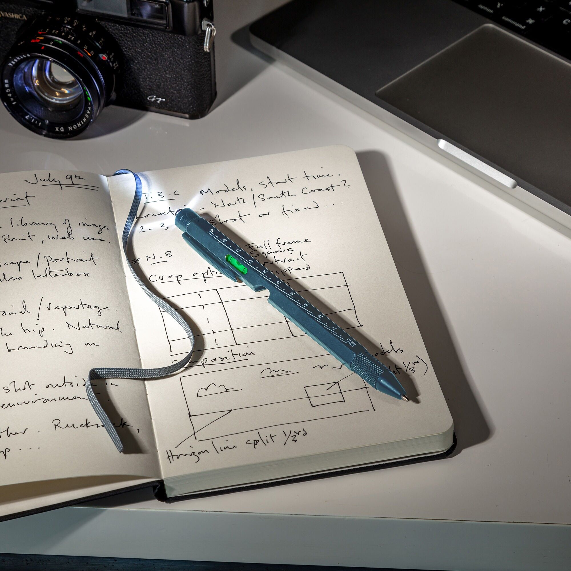 9-in-1-Werkzeugstift – Blau