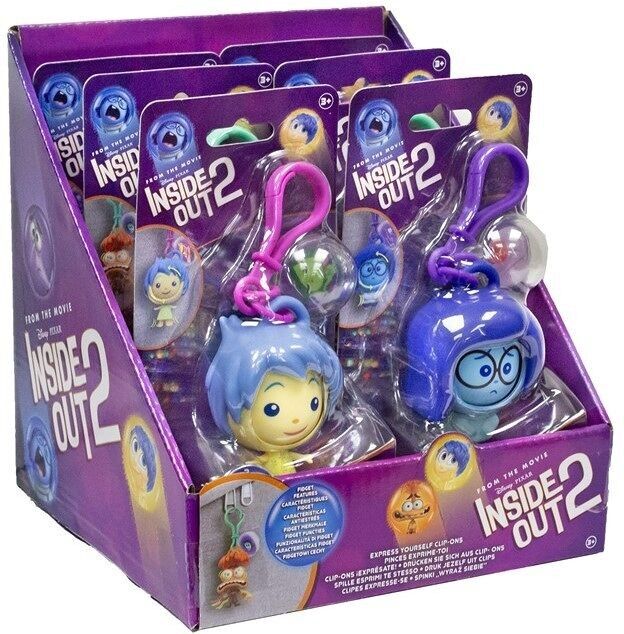 Figurine de collection 7cm Bagclip  Disney Inside Out 2 assortis in display (6)