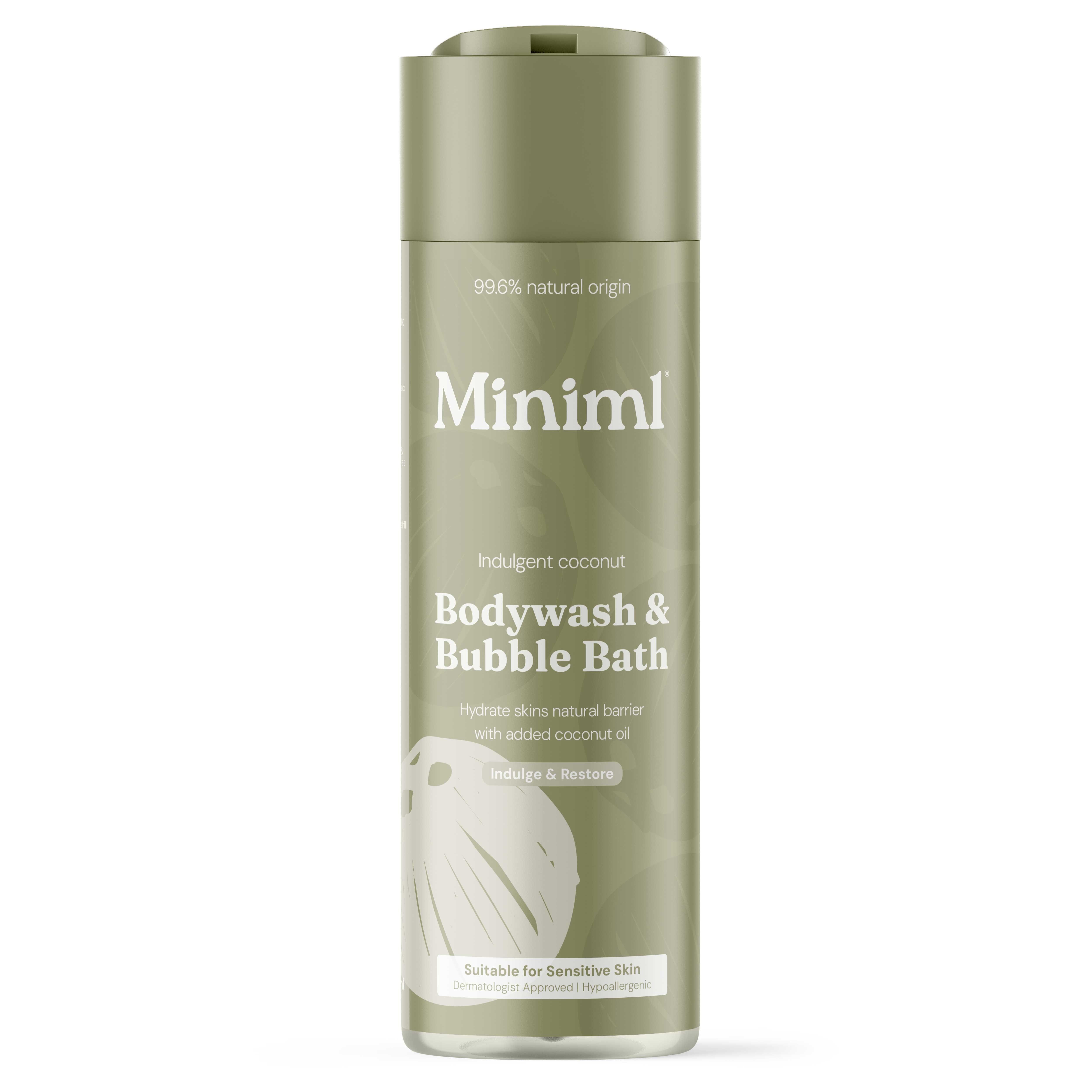 6 x 400ml Bodywash + Bubblebath - Indulgent Coconut