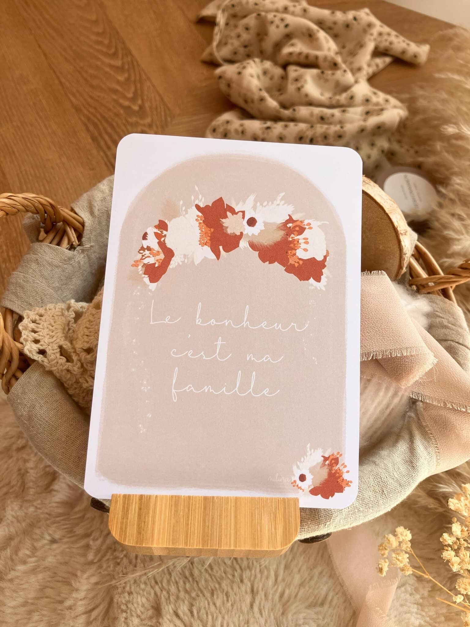 Biglietto Per La Festa Della Mamma Francese Immagine Stock - Immagine di delle, giorno: 68523147
