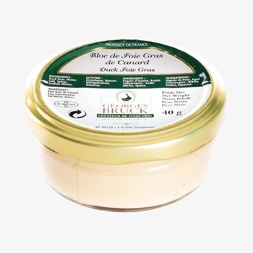Bloc de foie gras de canard "Le Twist-Off"