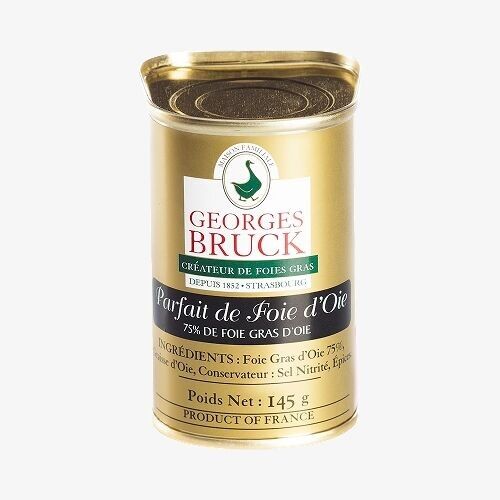 Parfait de foie d'oie "boîte trapèze"