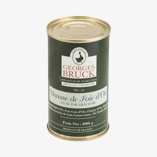Mousse de foie d'oie "boîte cylindrique"