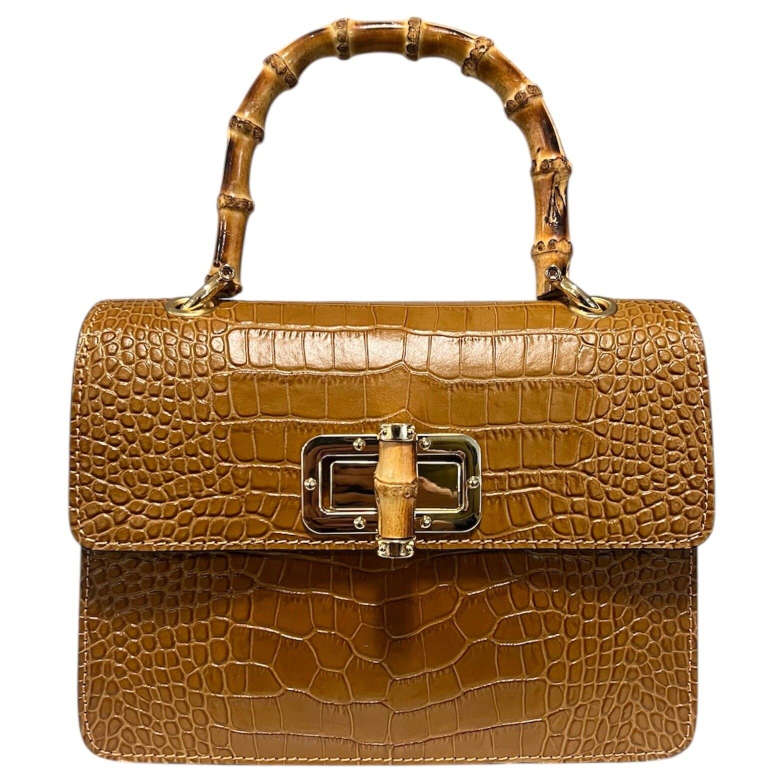 Modarno Borsa a mano fantasia Cocco 22x7x17 cm