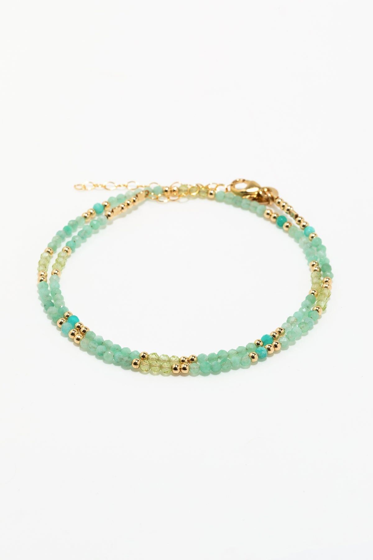 Bracciale - Collana Queen - Verde menta
