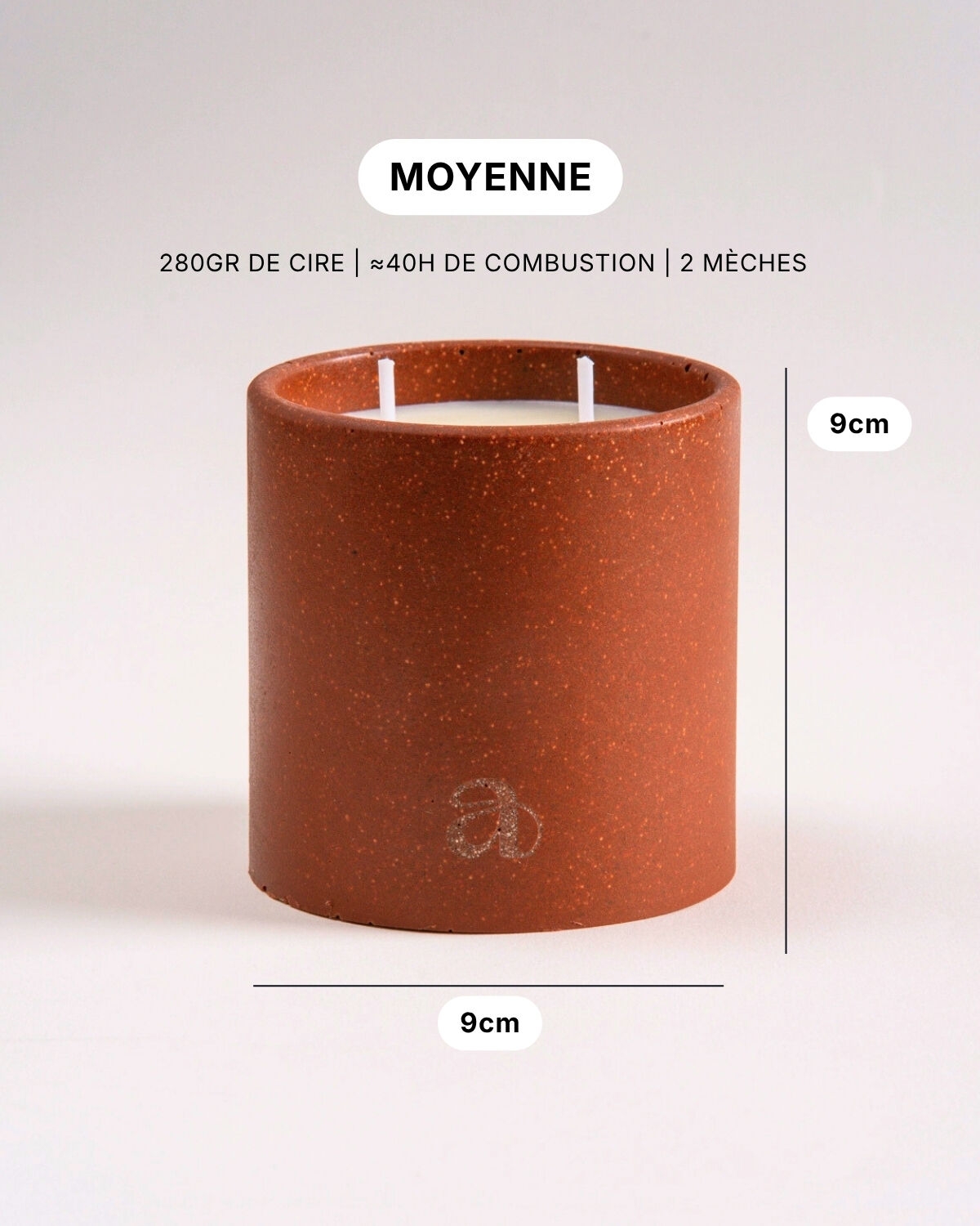 Bougie parfumée Figuier (280gr) - Cadeau - été