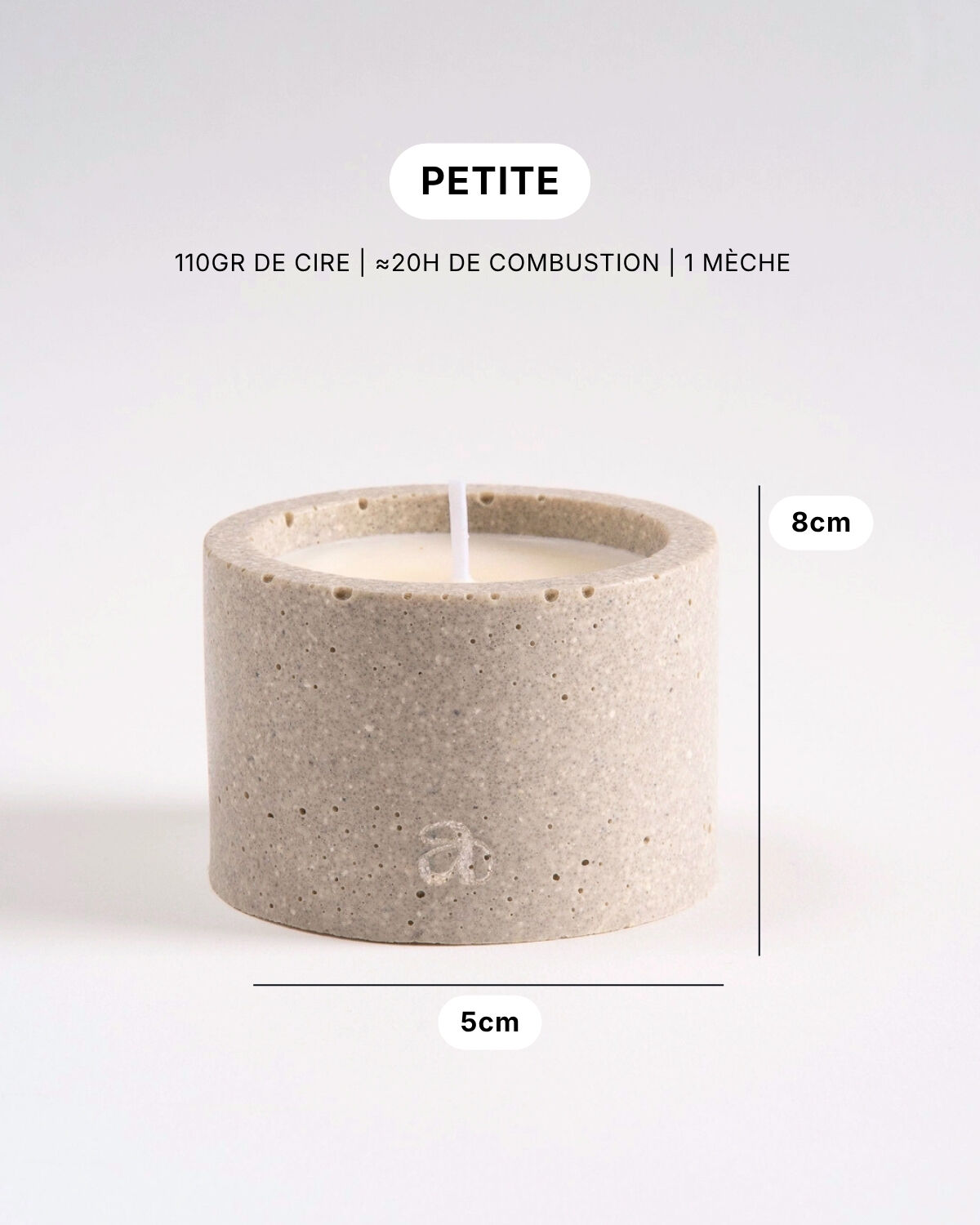 Bougie parfumée Pivoine (110gr) - Cadeau - été