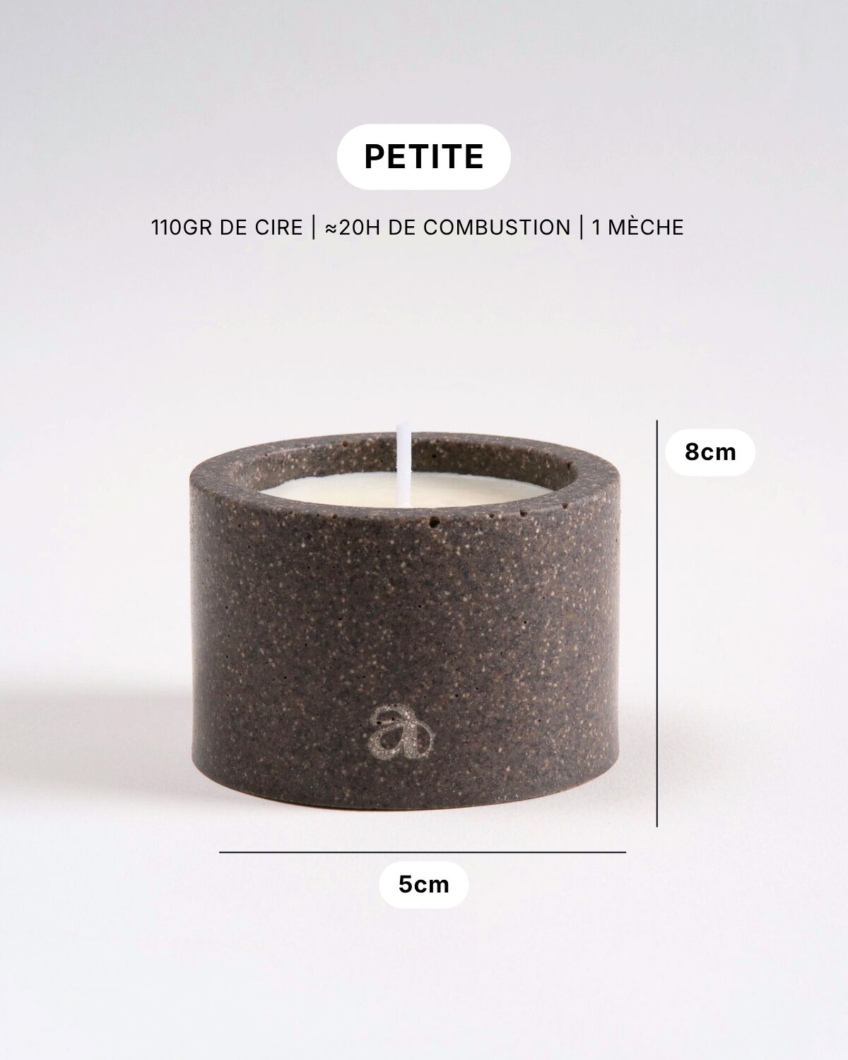 Bougie parfumée Thé noir (110gr) - Cadeau - été