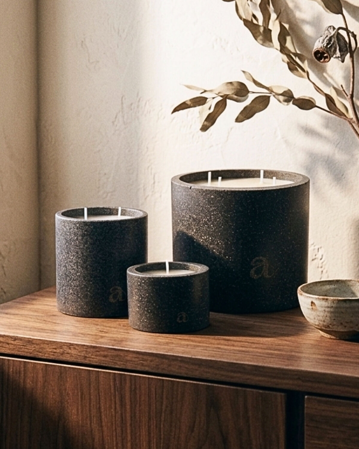 Black Tea Scented Candle (280g) - Gift - Summer