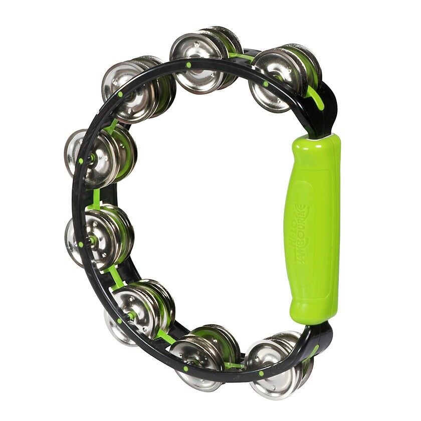 Hi-Lo Tambourine Green