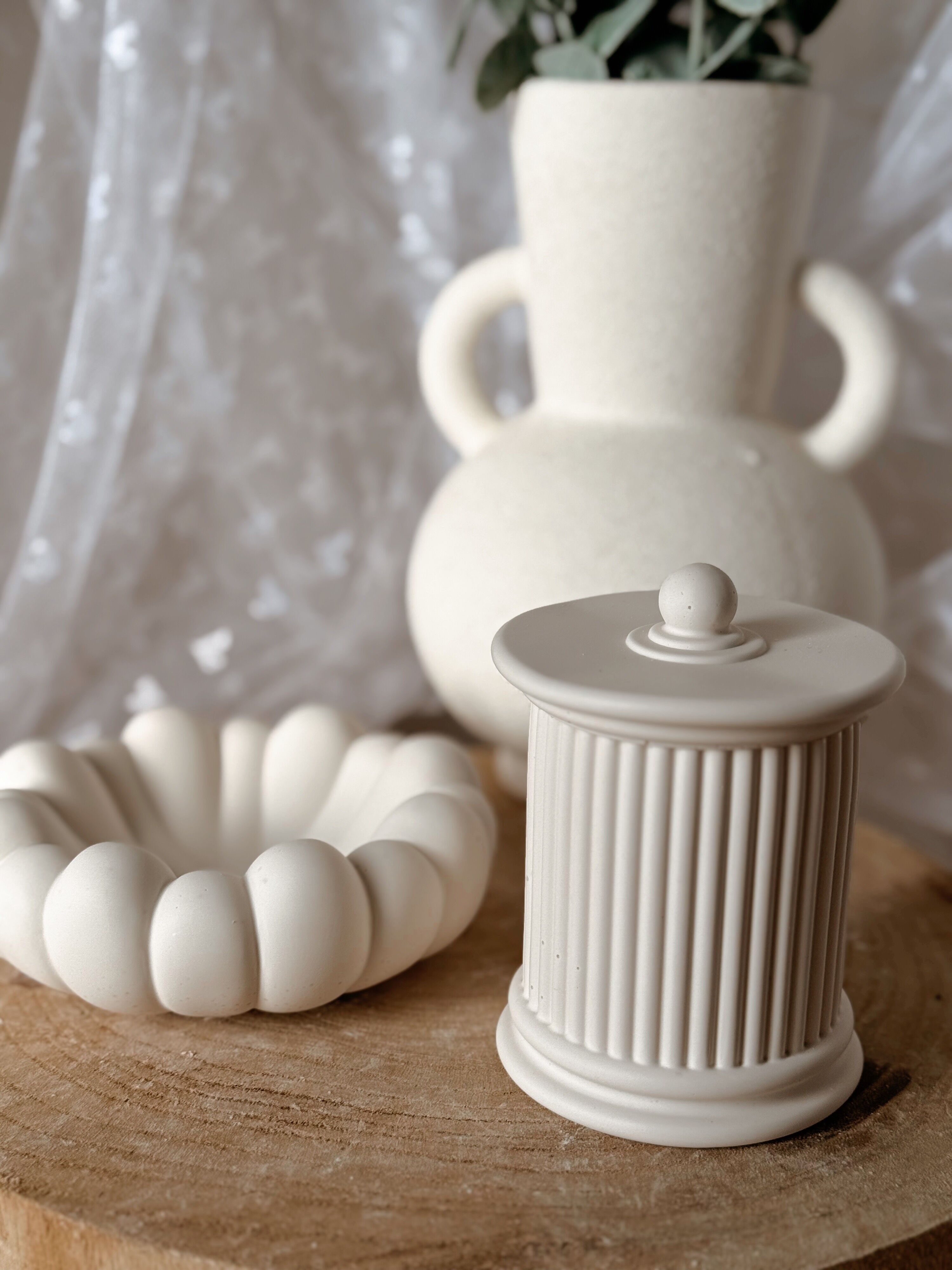 Athena candle, handmade in a jar, color of your choice