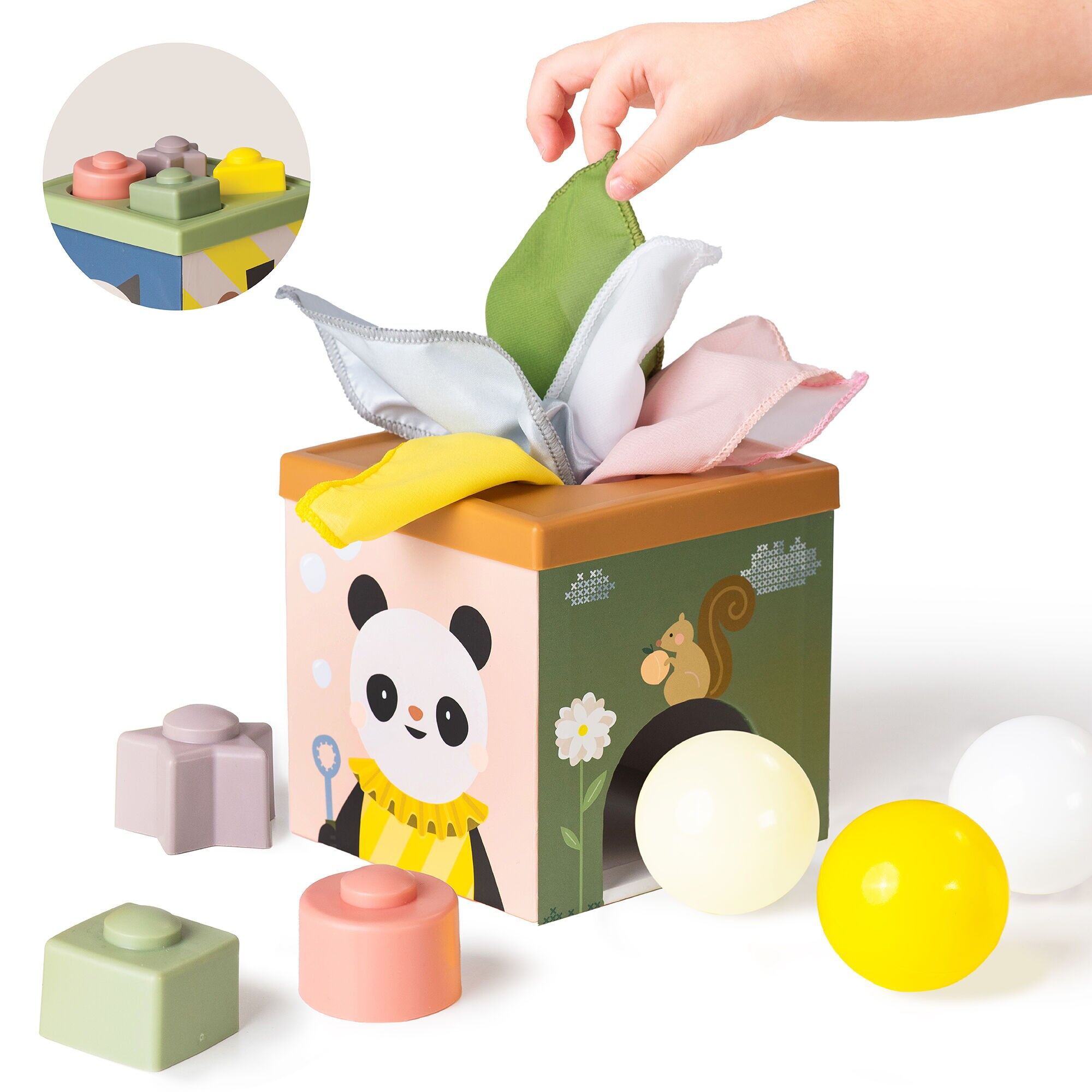 Cubo para jugar y descubrir de Taf Toys
