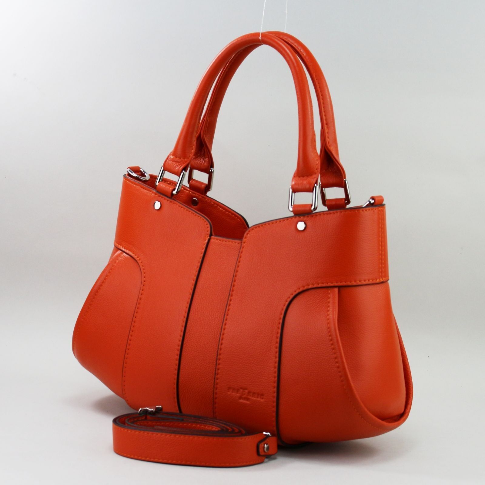 583981 Orange - Leather bag
