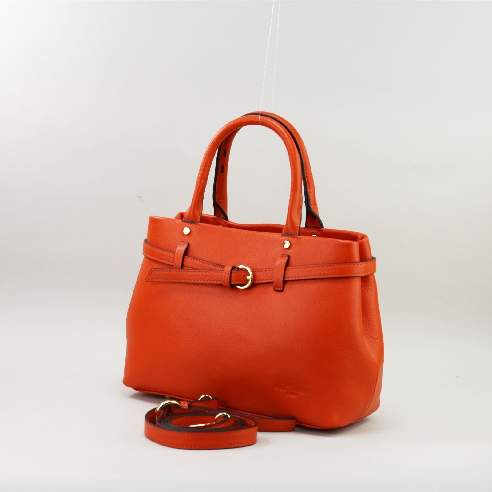 583983 Orange - Leather bag