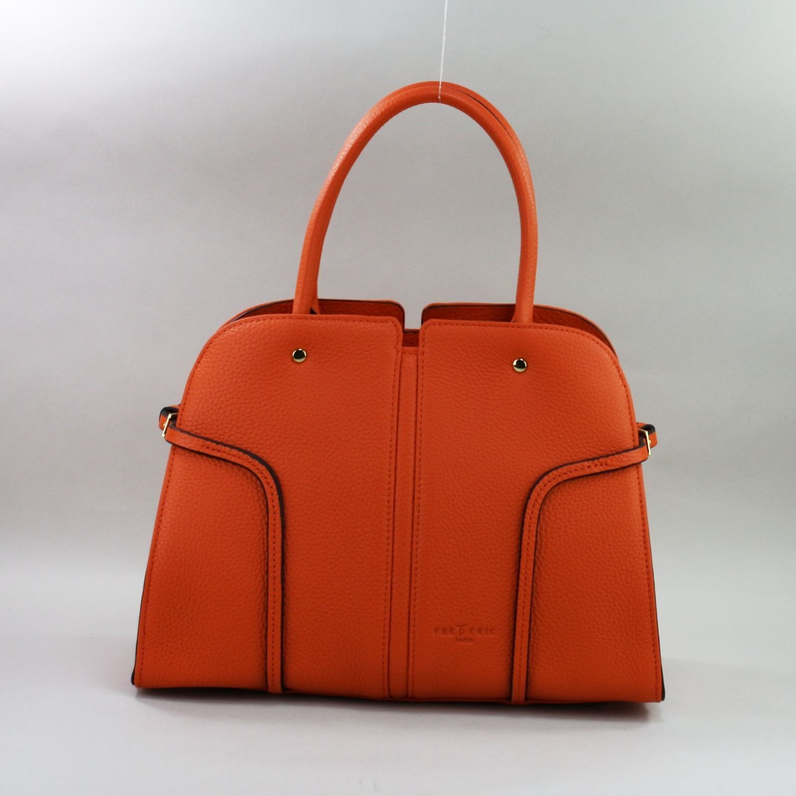582608 Orange - Leather bag