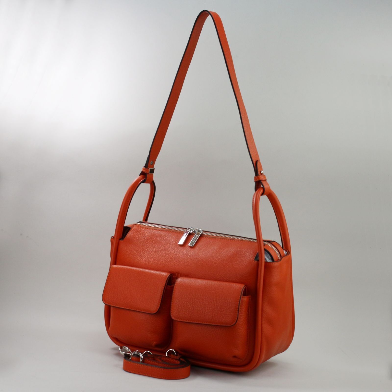 582635 Orange - Leather bag
