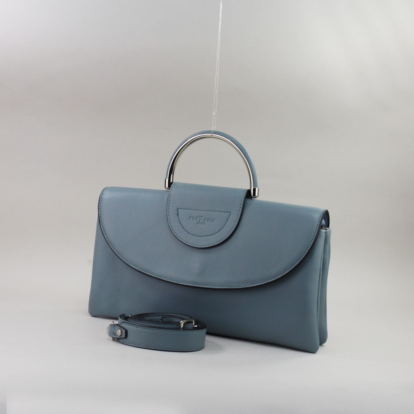 583960 Bleu fumée - Sac cuir