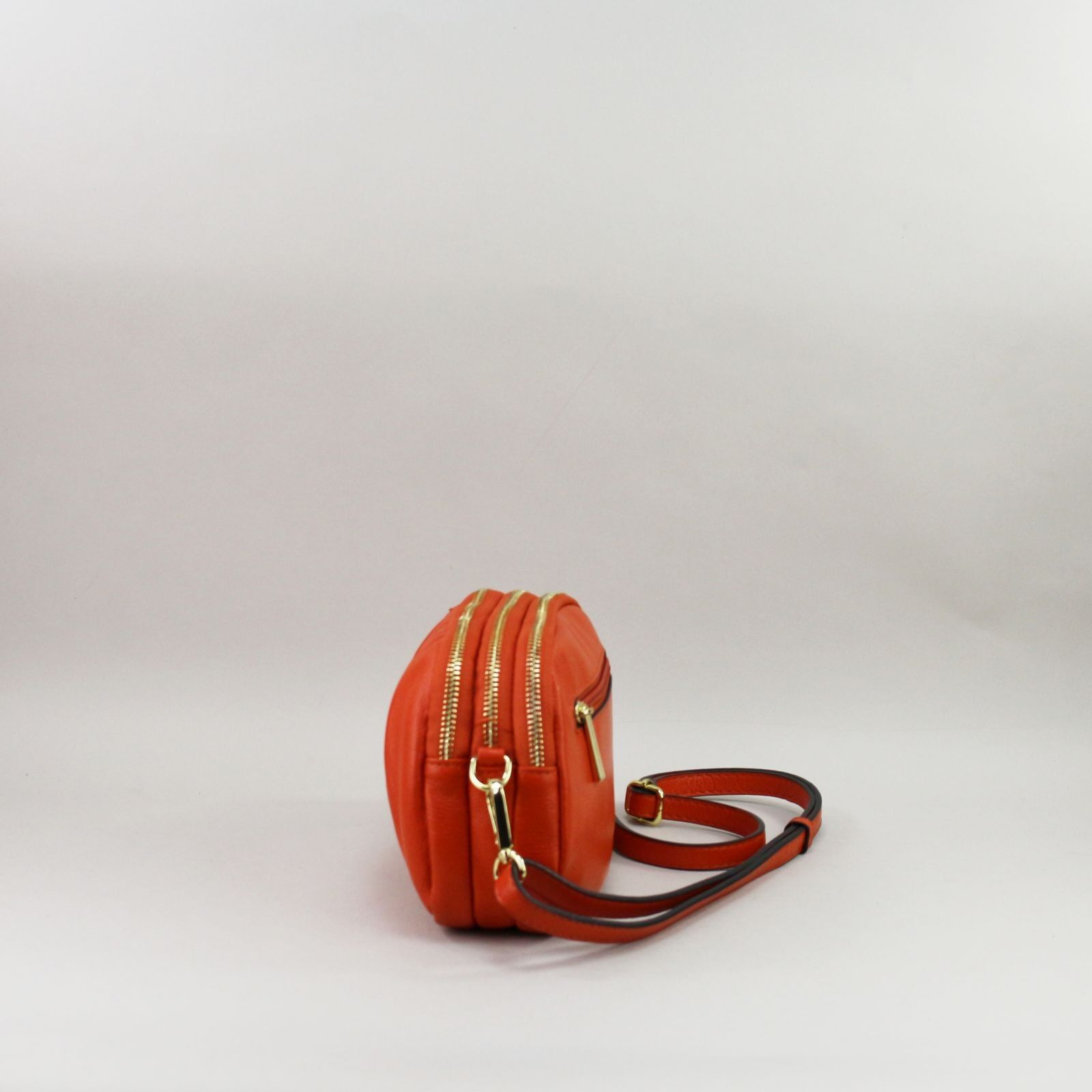 583977 Orange - Sac cuir