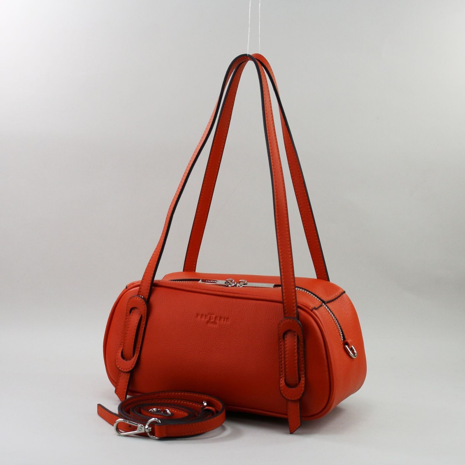 583966 Orange - Sac cuir