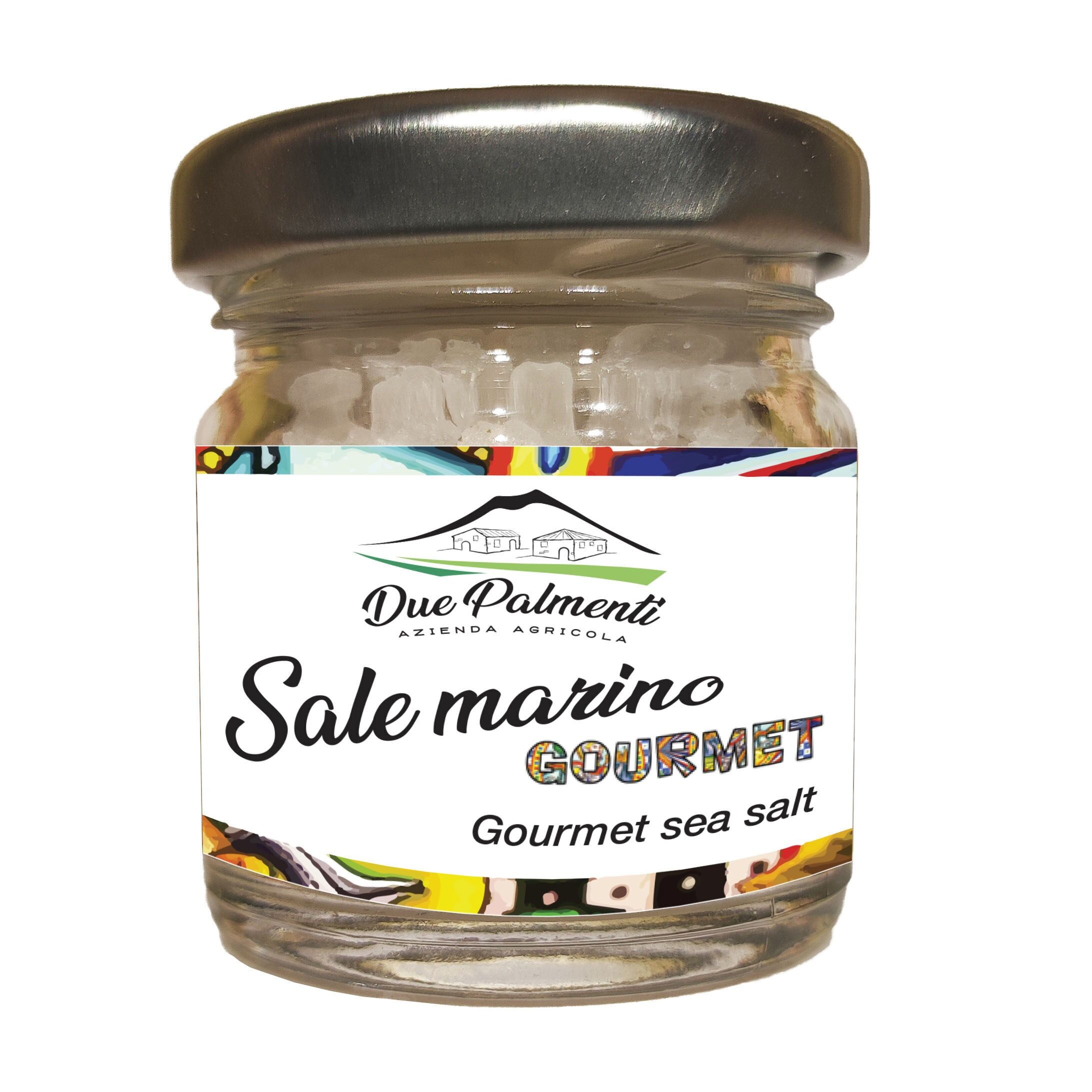 Gourmet Sea Salt in a Glass Jar