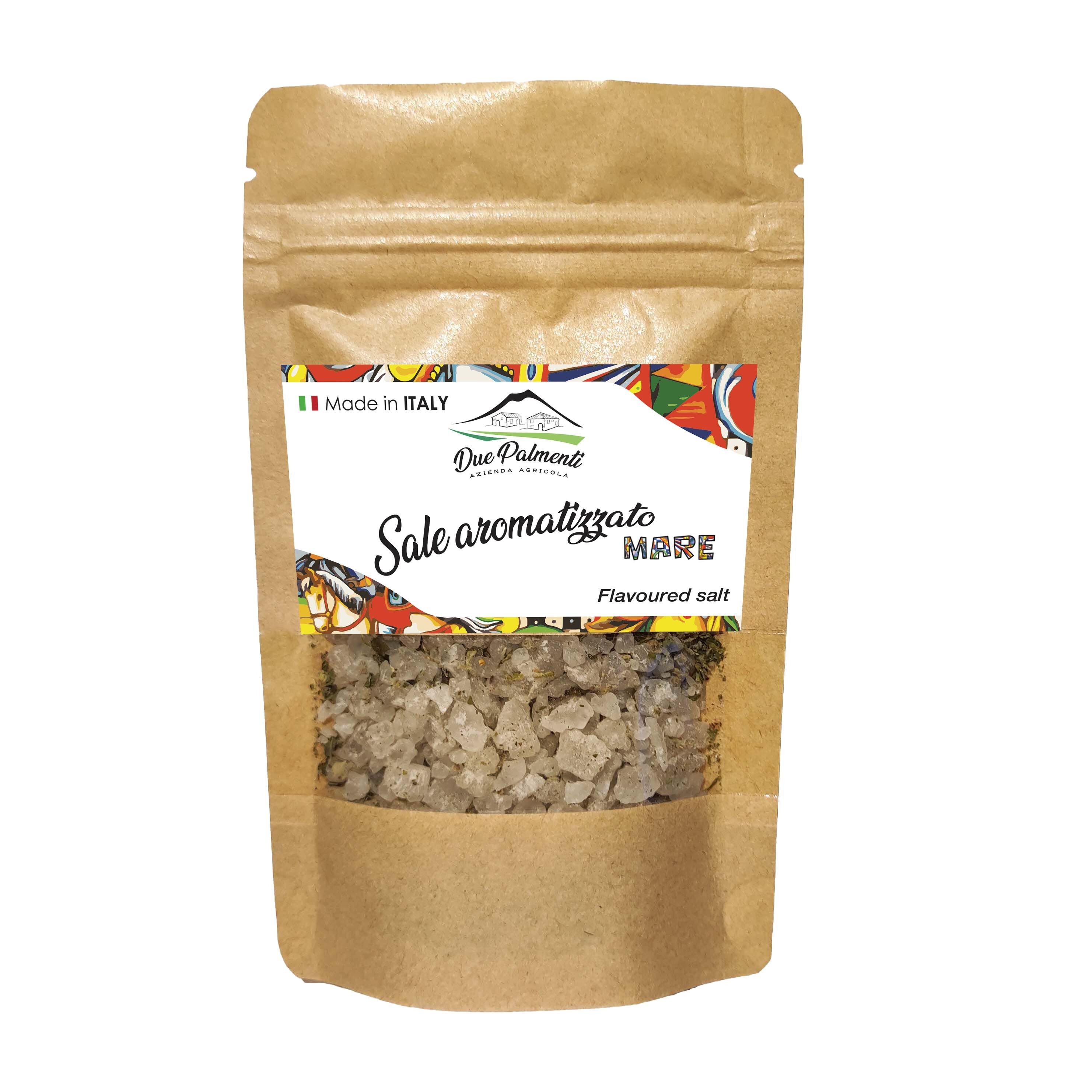 SEA flavored salt zip bag