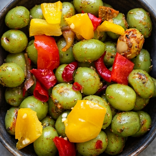 Aceitunas verdes estilo caribeño 3 kg - Bolsa sellada al vacío - A granel