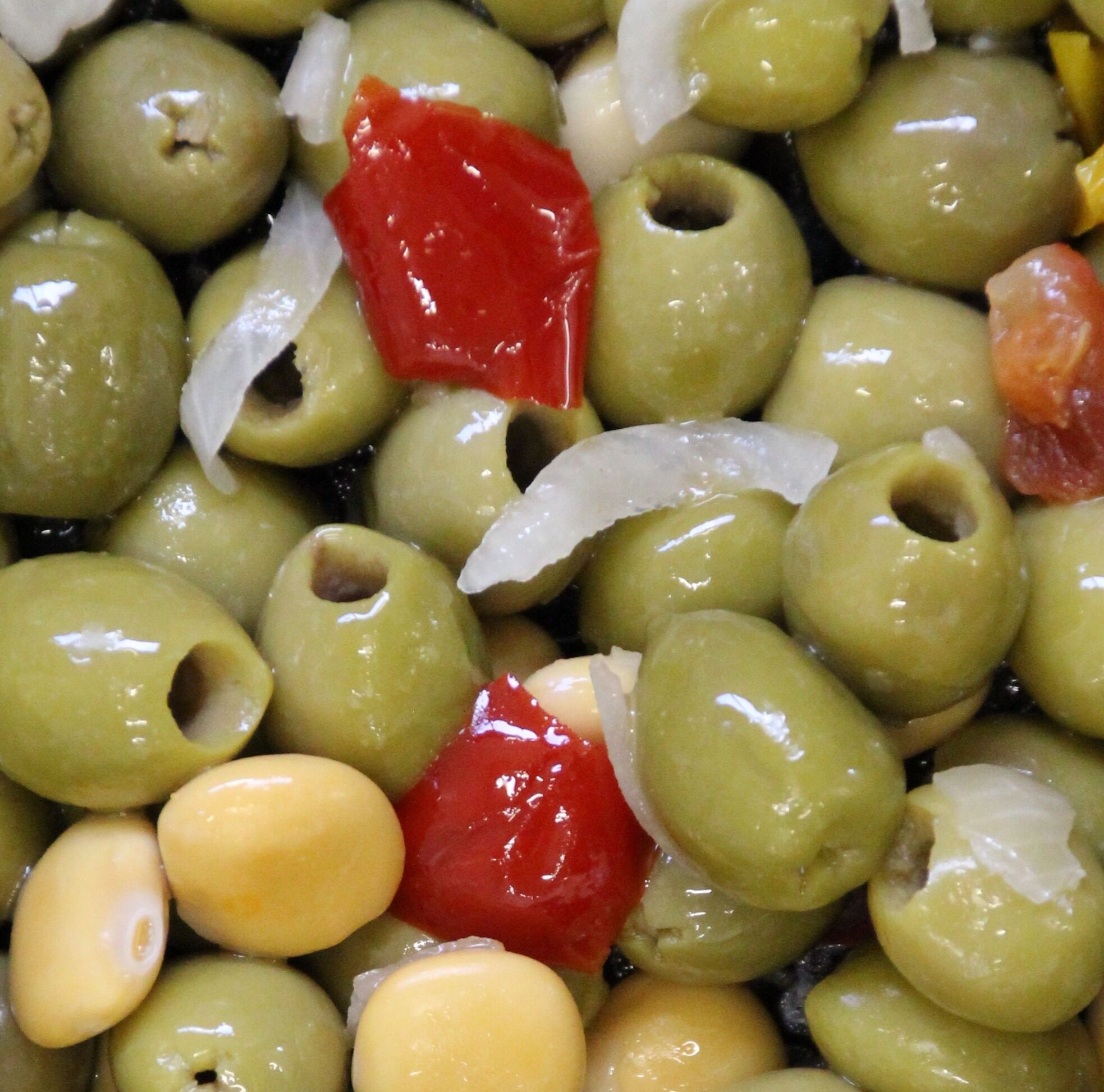 Olives Vertes Dénoyautées à la Madrilène - Sachet sous Vide 3KG - VRAC