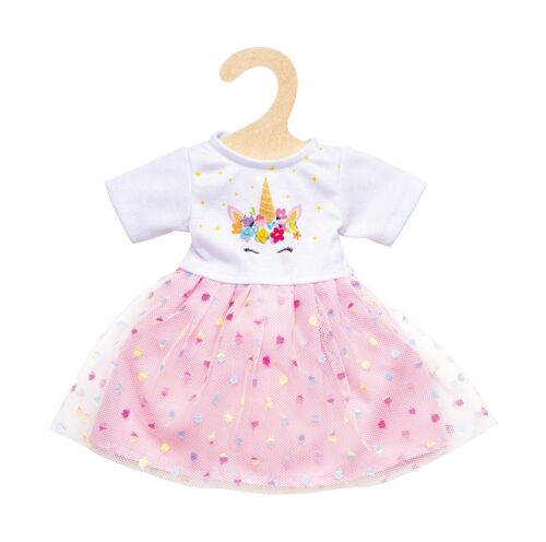 Puppen-Kleid "Einhorn Hannah", Gr. 35-45 cm