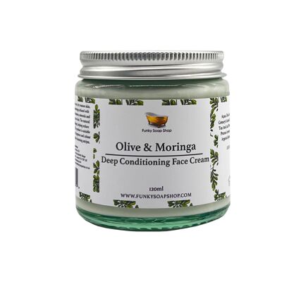 Crema viso condizionante profonda Olive & Moringa