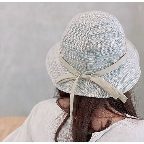 Vintage Hat/Water Hyacinth Yarn/Slow Fashion