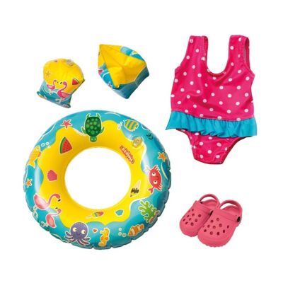 Doll swim set, size. 35-45 cm