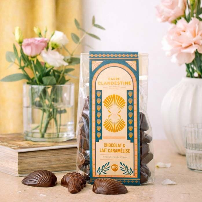 Fried food - Shellfish - Dark milk chocolate