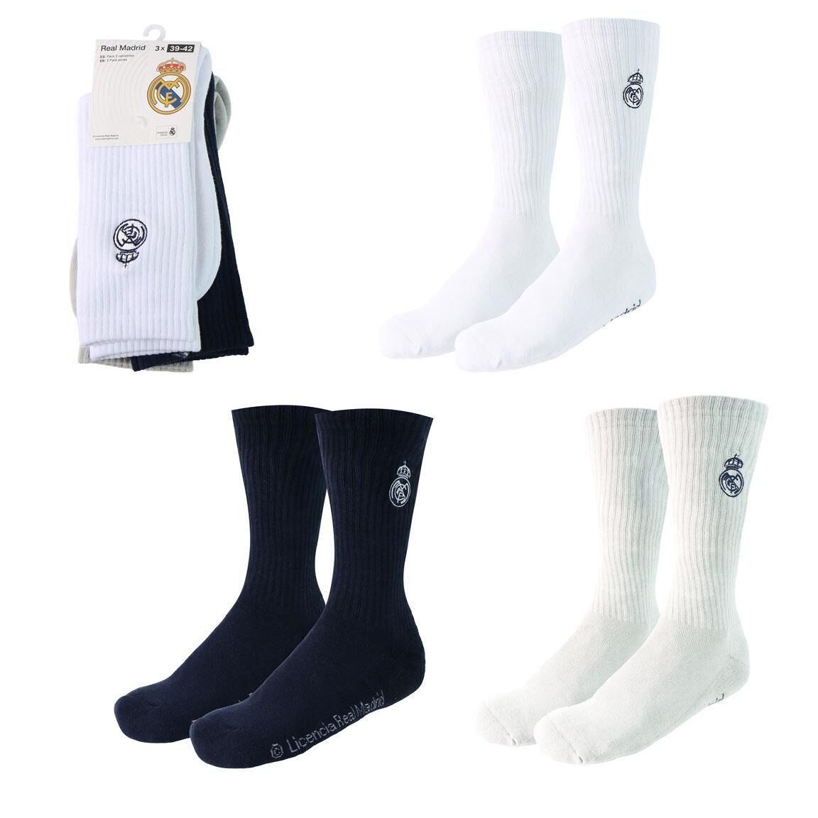 REAL MADRID SOCKENPACKUNG (3ER-PACK) - 2900003438