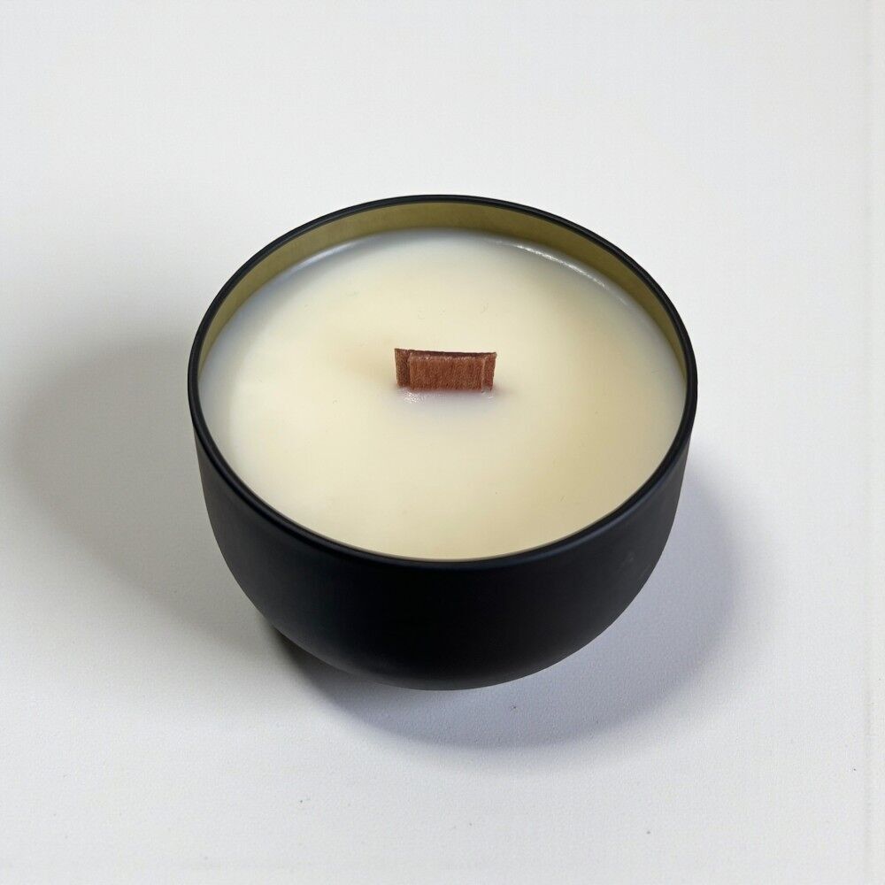 Handmade vegetable wax candle – Medium 180g – Orange blossom – 100% vegetable wax – Fragrance from Grasse