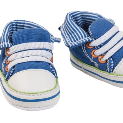 Sneakers bambola, blu, taglia. 38-45 cm