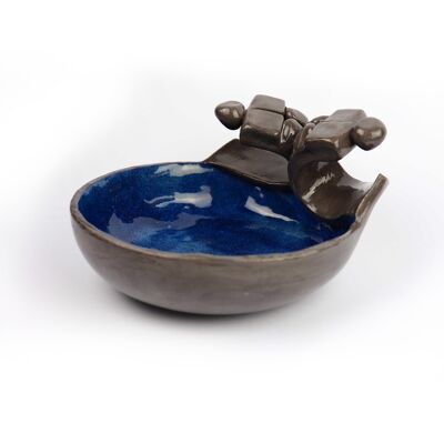 Blue Big Six Pack Bowl