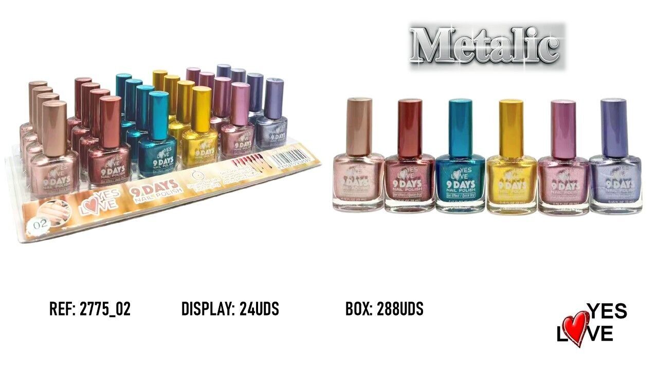 Nagellack 9 Tage Haltbarkeit Ref: 2775_02