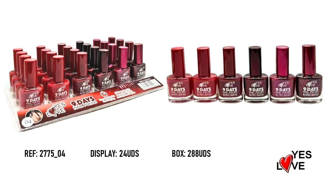 Nagellack 9 Tage Haltbarkeit Ref: 2775_04