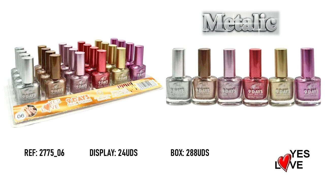 Nagellack 9 Tage Haltbarkeit Ref: 2775_06
