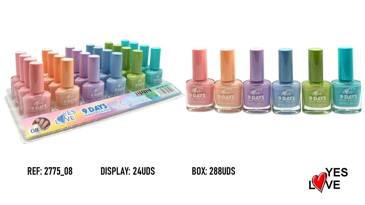Nagellack 9 Tage Haltbarkeit Ref: 2775_08