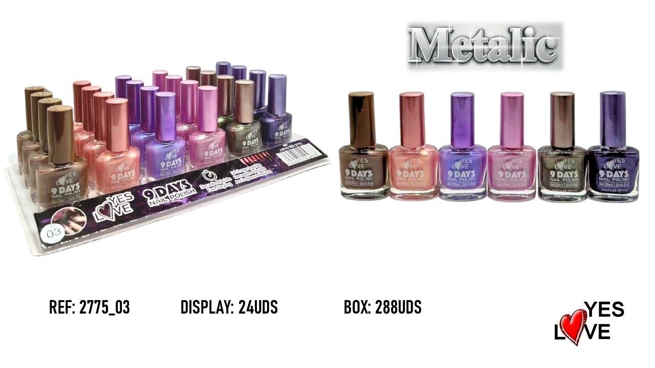 Nagellack 9 Tage Haltbarkeit Ref: 2775_03