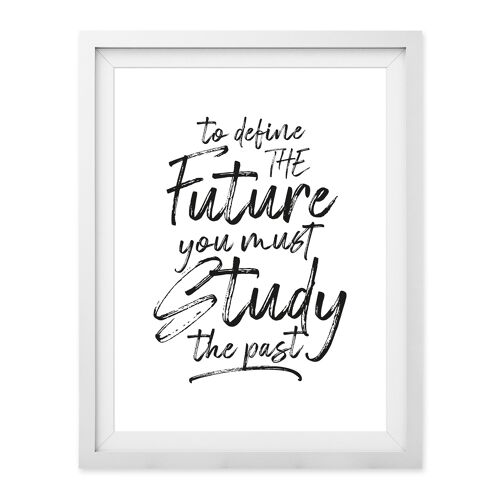 Define The Future Wall Art Print